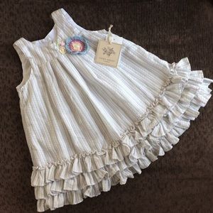 Sweet Laura Ashley dress with bloomers. NWT 24 mos